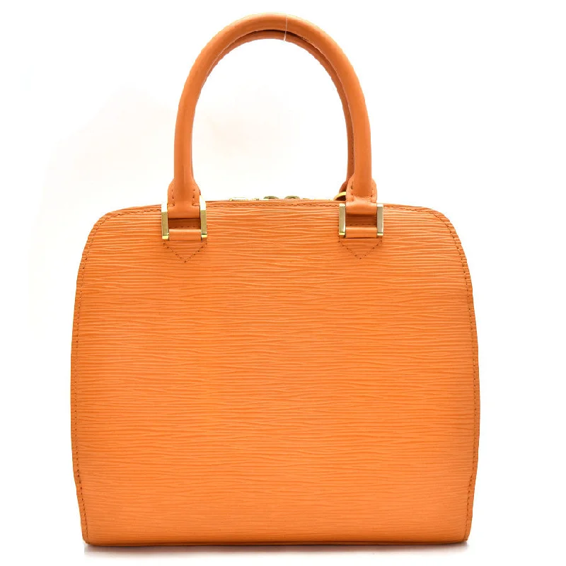 Louis Vuitton Twist bags with the iconic LV - turnlock closureLouis Vuitton Orange Epi Pont Neuf Handbag M5205H