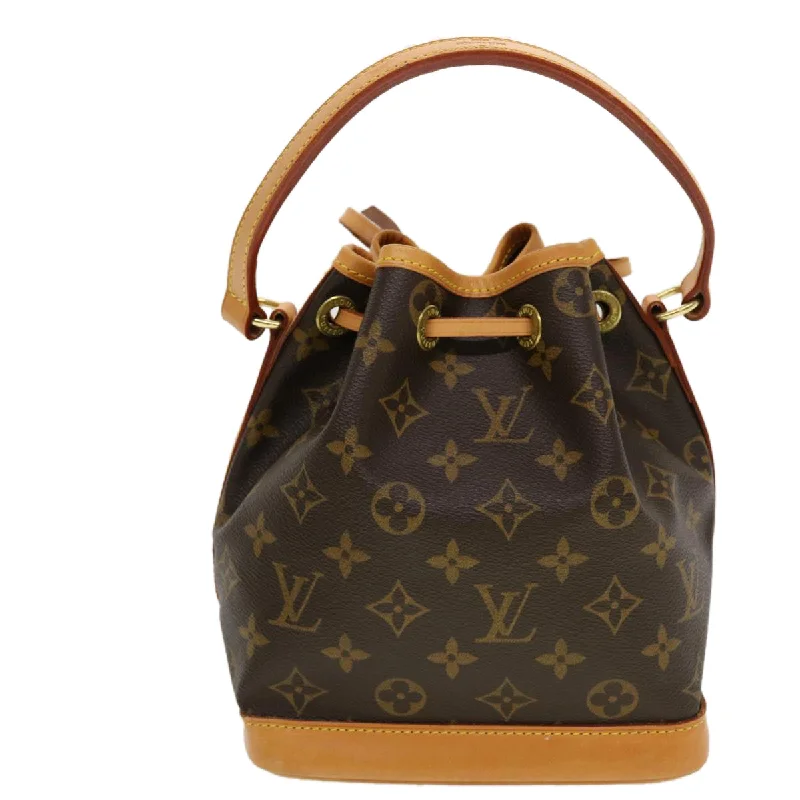 Louis Vuitton Twist bags with a contrast - colored interior for visual interestLouis Vuitton Monogram Mini Noe Hand Bag M42227 LV  42971A