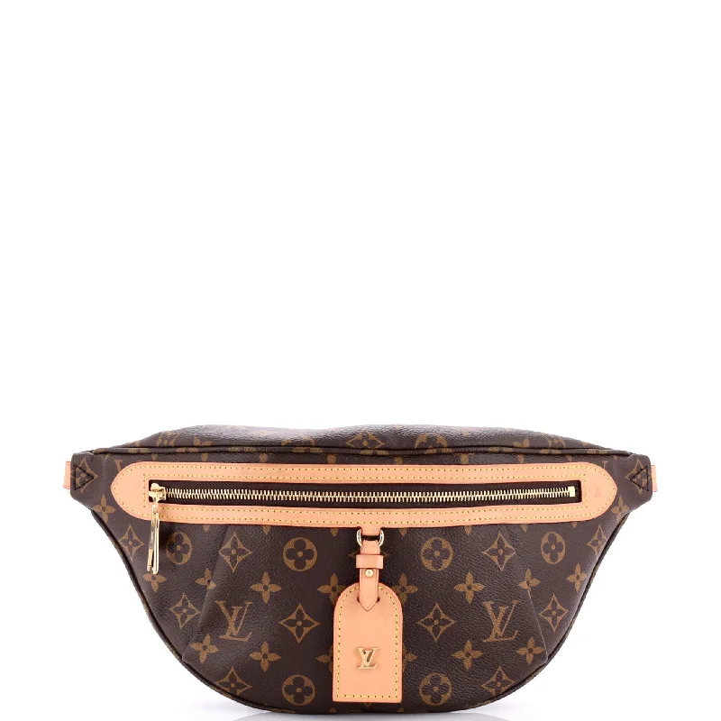 Ladies Prada shoulder bags with a wide - width strap for enhanced comfortHigh Rise Bum Bag Monogram Canvas