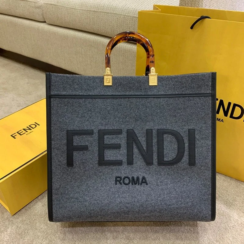 Fendi tote bags with a spacious interior and multiple pockets for daily essentialsWF - Fendi Bags - 907