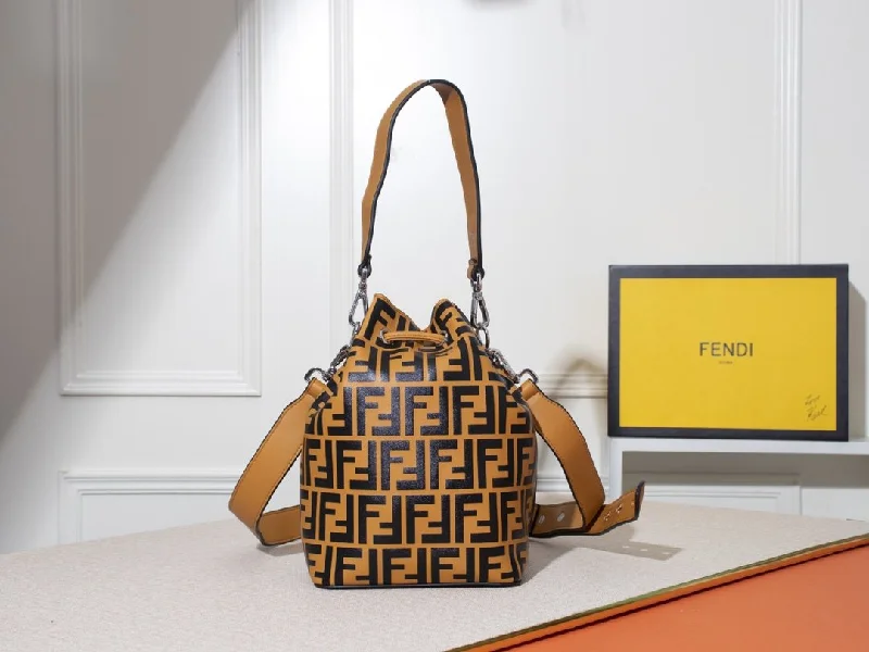 Fendi bags with a front - flap pocket and a turnlock for a classic and elegant aestheticNew Arrival Bags Fendi 037