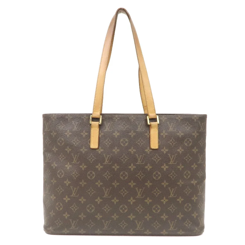 Louis Vuitton Neverfull bags with large capacity for everyday essentialsLouis Vuitton Monogram Luco Tote Bag Hand Bag Brown M51155