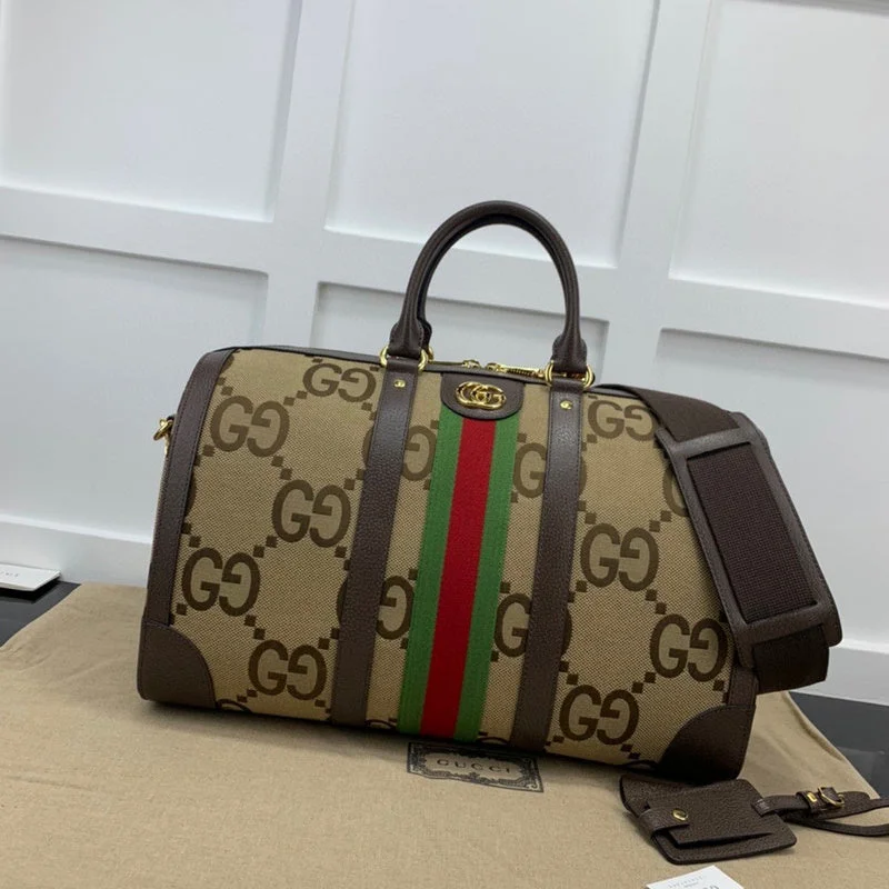 Women Gucci bags with a snap - button closure and a decorative charmgucci luxury - Nushad Bags - 897