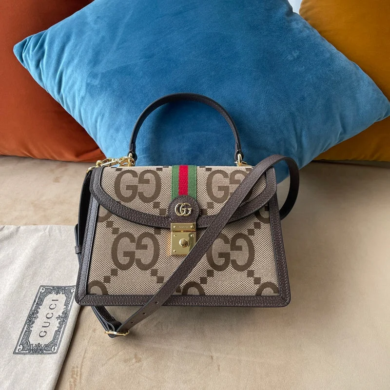 Women Gucci bags with a snap - button closure and a decorative charmWF - Gucci Bags - 593