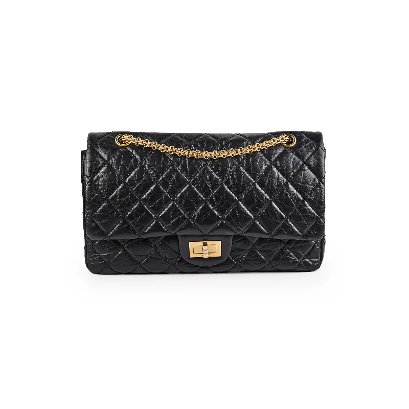 Chanel bags available in bold colors and patternsChanel bags available in bold colors and patternsChanel Reissue Maxi 227 Black Shoulder Bag