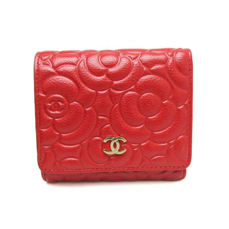 Chanel bags with gold, silver, and pearl accentsChanel bags with gold, silver, and pearl accentsChanel Camellia AP0710 Women's  Calfskin Wallet (tri-fold) Red Color