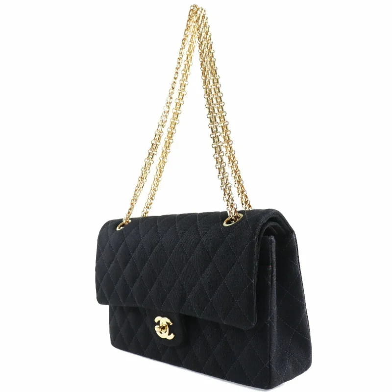 Chanel All - Match Handbag for Versatile StylingChanel All - Match Handbag for Versatile StylingChanel chain shoulder double flap matelasse cotton canvas black women's bag