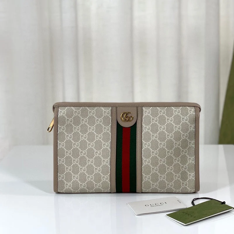 Women Gucci bags with a snap - button closure and a decorative charmgucci luxury - Nushad Bags - 743