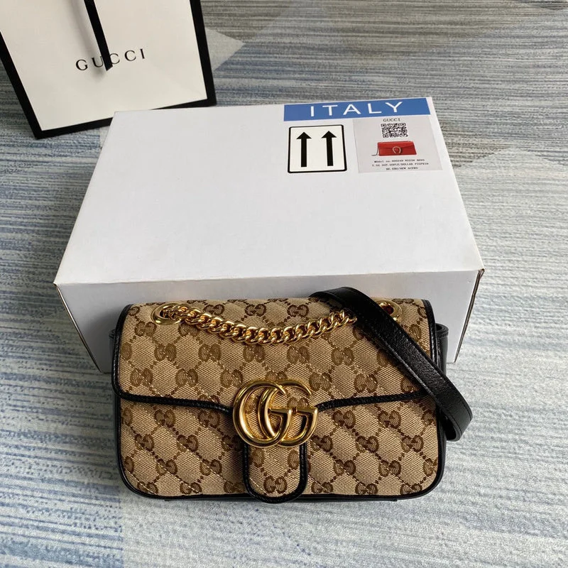 Women Gucci bags with interlocking G hardware for a classic lookBC - Gucci Bags - 4328