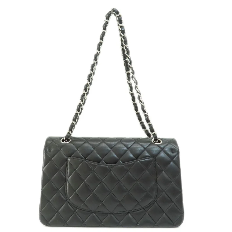 Chanel bags with leather and tweed combinationsChanel bags with leather and tweed combinationsCHANEL Chain Shoulder Matelasse Bag Lambskin Women's