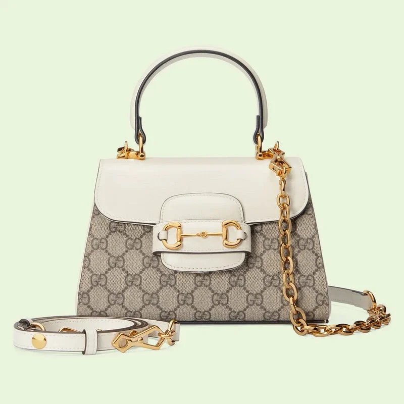 Women Gucci bags with a front - flap pocket for quick - access itemsgucci luxury - Nushad Bags - 768