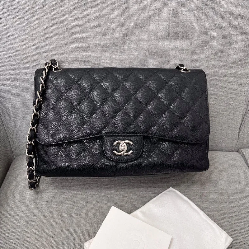 Chanel bags perfect for everyday elegChanel bags perfect for everyday elegChanel Caviar Leather Double Flap Cf Jumbo