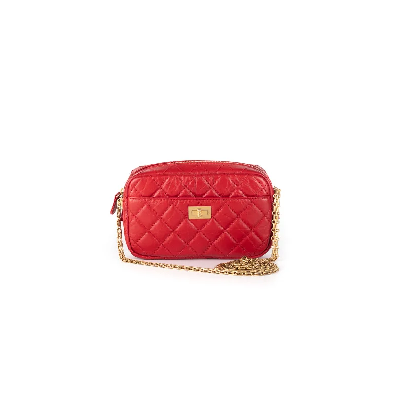 Chanel bags in luxury boutiques worldwideChanel bags in luxury boutiques worldwideChanel Quilted Calfskin 2.55 Reissue Mini Camera Bag Red