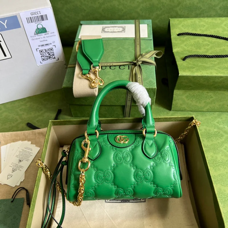 Women Gucci bags with a front - zip pocket for small itemsWF - Gucci Bags - 627