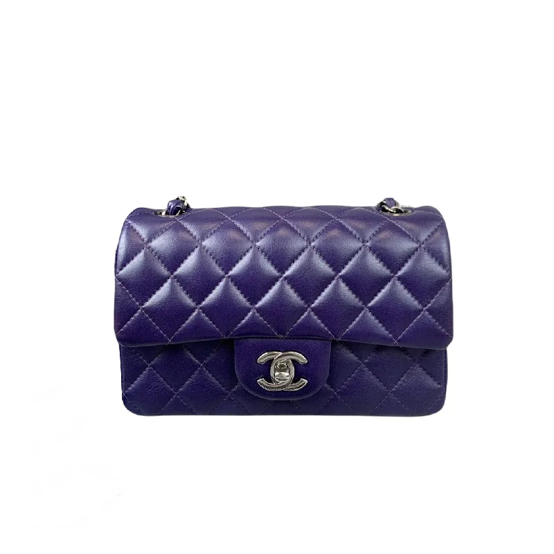 Chanel bags that pair perfectly with any outfitChanel bags that pair perfectly with any outfitRectangle Mini Lambskin Purple SHW