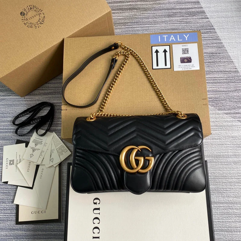 Ladies Gucci shoulder bags with a wide - width strapBC - Gucci Bags - 4299