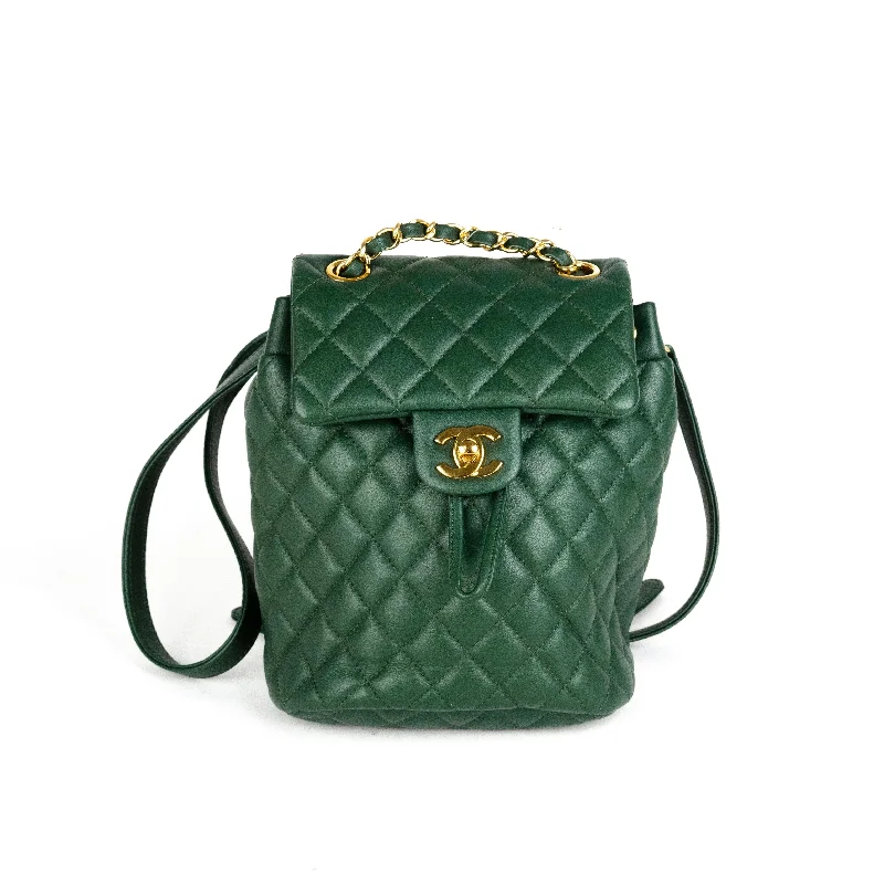 Chanel Handbag with Adjustable Strap for ComfortChanel Handbag with Adjustable Strap for ComfortChanel Metalasse Backpack Green 26 Series