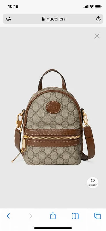 Women Gucci crossbody bags with a woven leather strapWF - Gucci Bags - 635